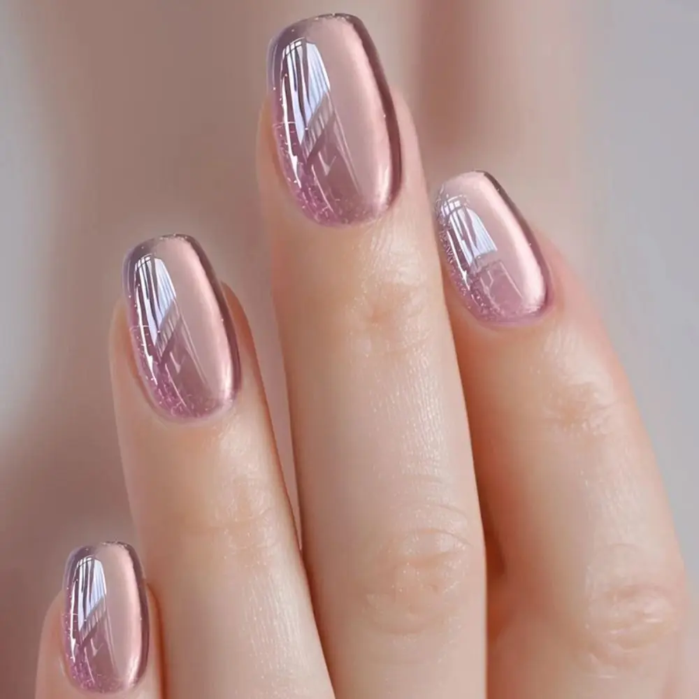 

24pcs Manicure Long Almond False Nails Stiletto Ballerina Fake Nials Detachable Black Butterfly Rose Press on Nails Women