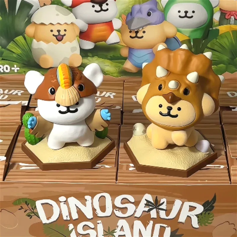 Maltese DINOSAUR ISLAND Series Blind Box Caixa Caja Cute Dolls Girls Boys Gift Mystery Box Bag Pendant