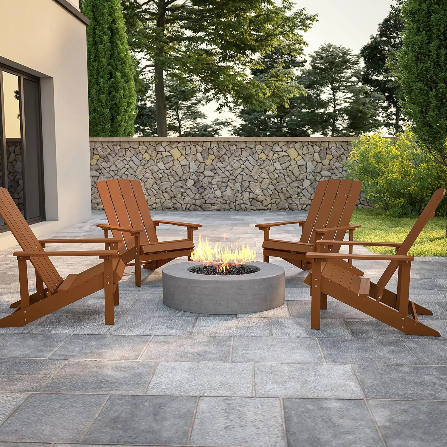 Cadeira comercial para uso interior e exterior