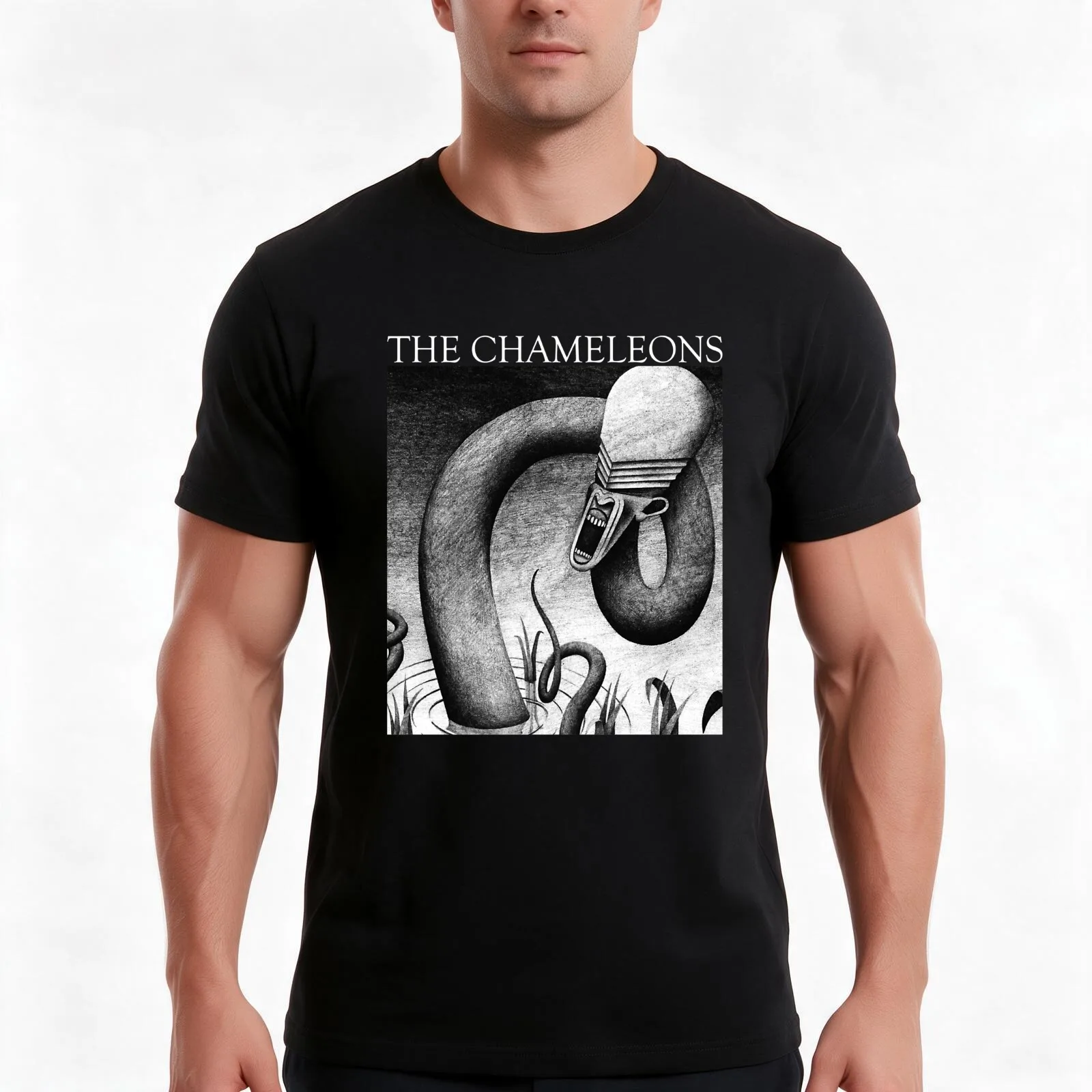 The Chameleons Uk T Shirt, The Cúré Joy Division, The Mission Uk, Sisters Of T-Shirt Summer Casual Cotton Tee, Unisex Men Women
