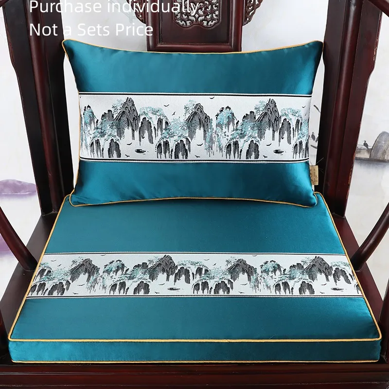 

Custom Chinese Chair Cushions Seat Pads for Armchair Sofa Dining Chair, Anti-Slip, Zipper, with Ties, Universal in all seasons,