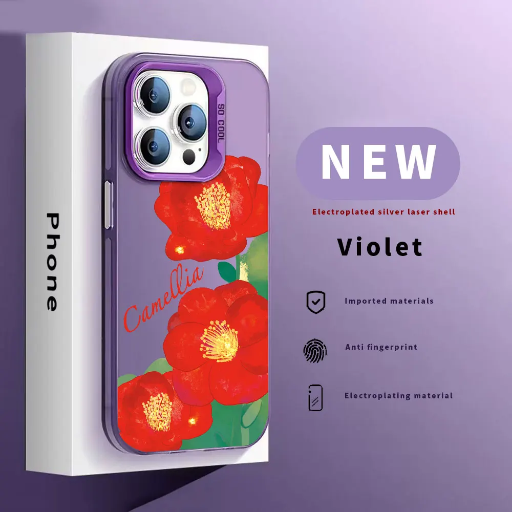 For Redmi Note 13 13R 12R 12S 12 /Note 12 13 Pro Phone Case Redmi Note 13 12 Pro+ Plus Silver IMD Laser Aurora Shockproof Case image 5