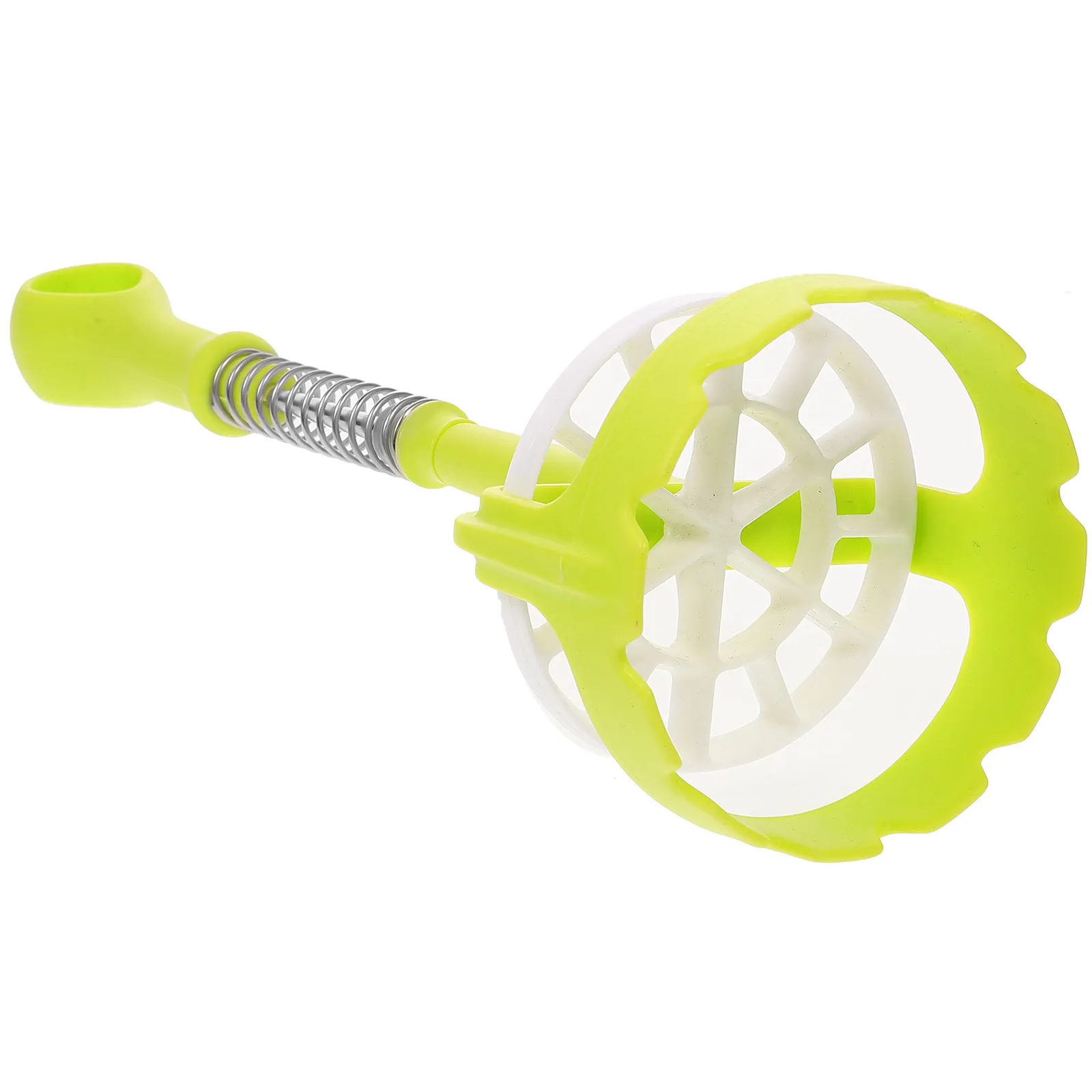 Spring Push Potato Masher Random Color Non-Toxic Plastic Potato Presser Easy to Clean Non-Slip Handle Kitchen Supplies Vegetable