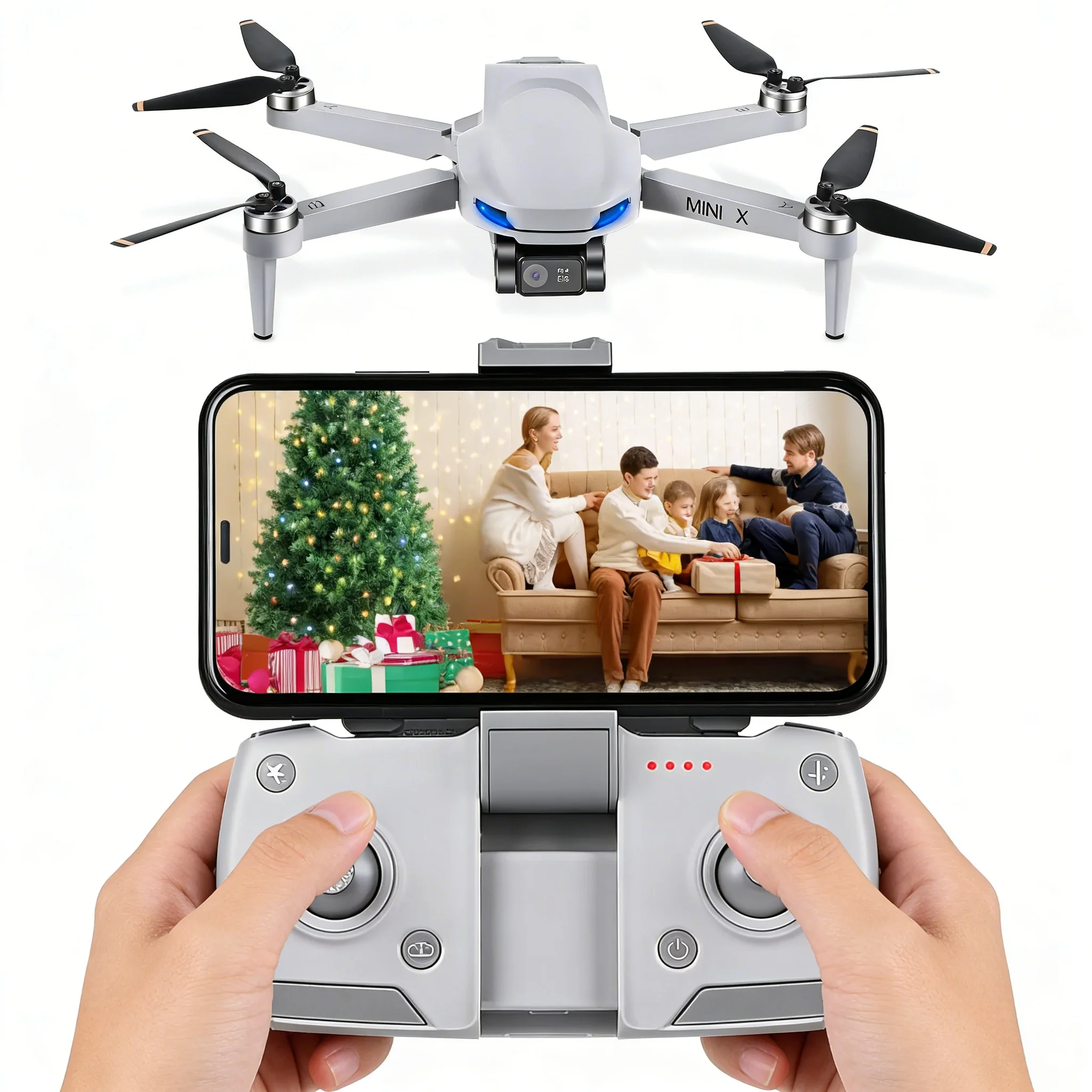 

4K HD Aerial Drone, RC Quadcopter One-key Takeoff Return 500M High Altitude Outdoor Aerial Photography Beginner Flying Aircraft