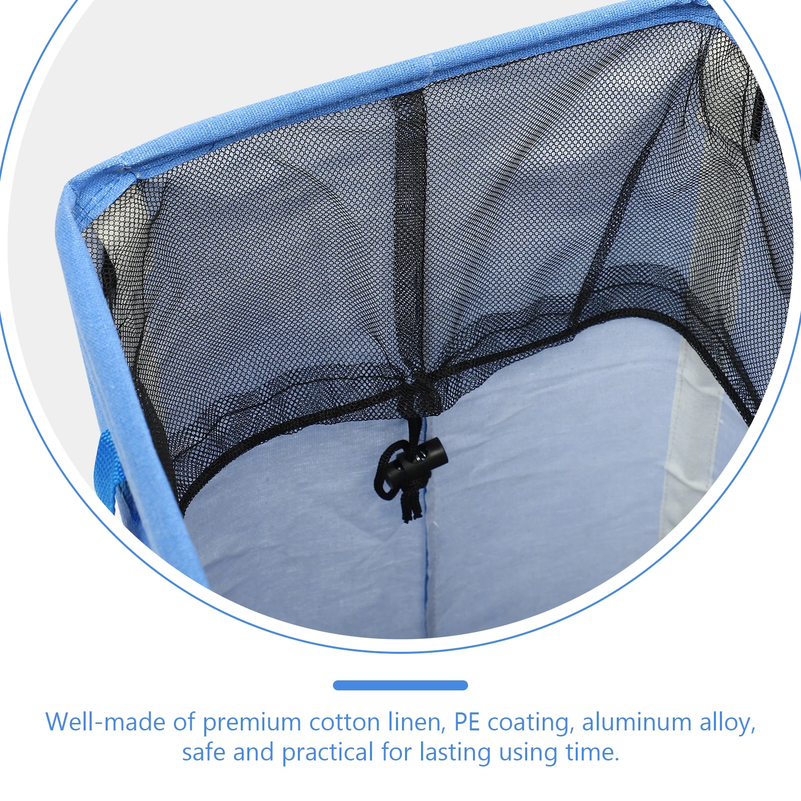 

Laundry Basket Removable Foldable Dirty Clothes Hampers Toy Cotton Collasiblble