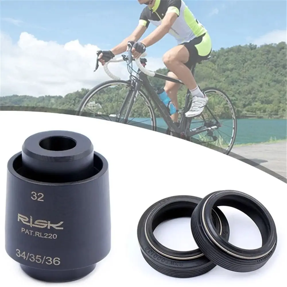 

Shock Absorb Fork Mountain Bicycle Bike Front Fork Installation Tool Oil Seal Tool Dust Seal Tool Mountain Bike Suspension