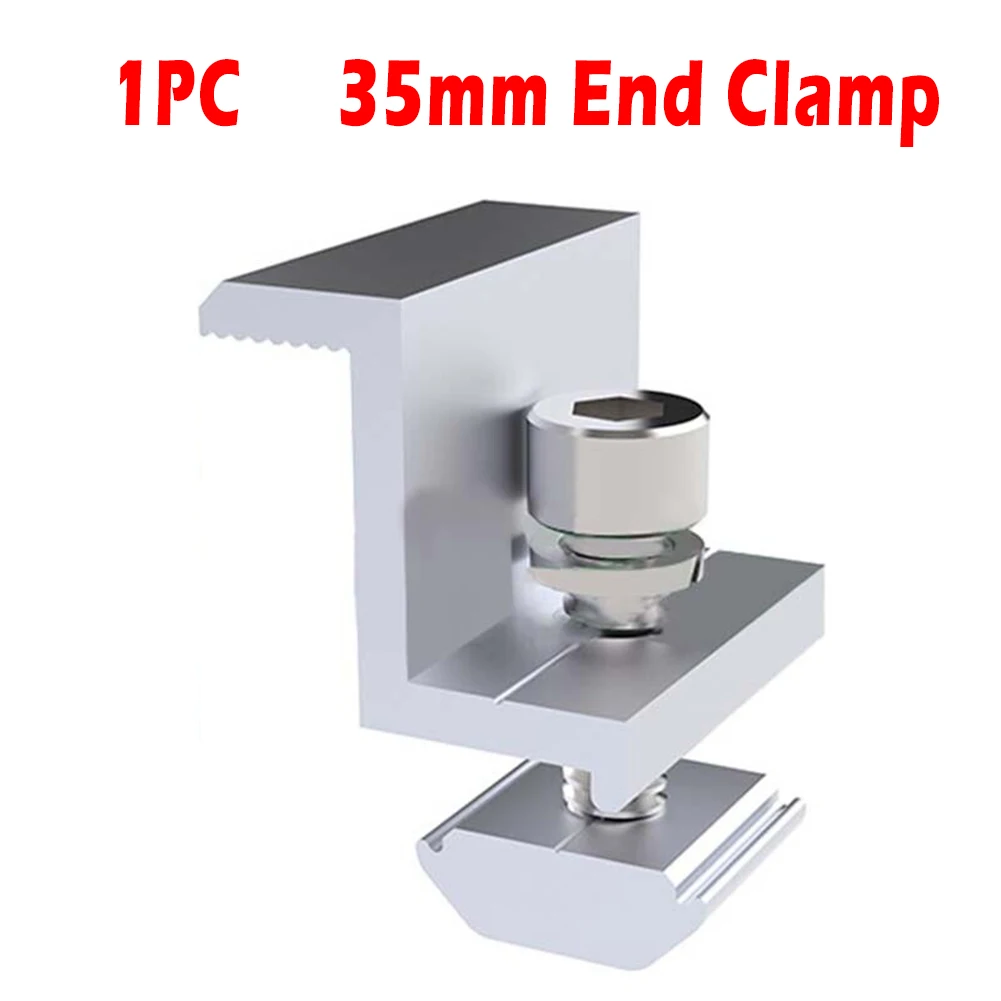Solar Panel Mounting Bracket Photovoltaic Solar Support Adjustable Bracket Clamp Home Improvement Bracket Clamp