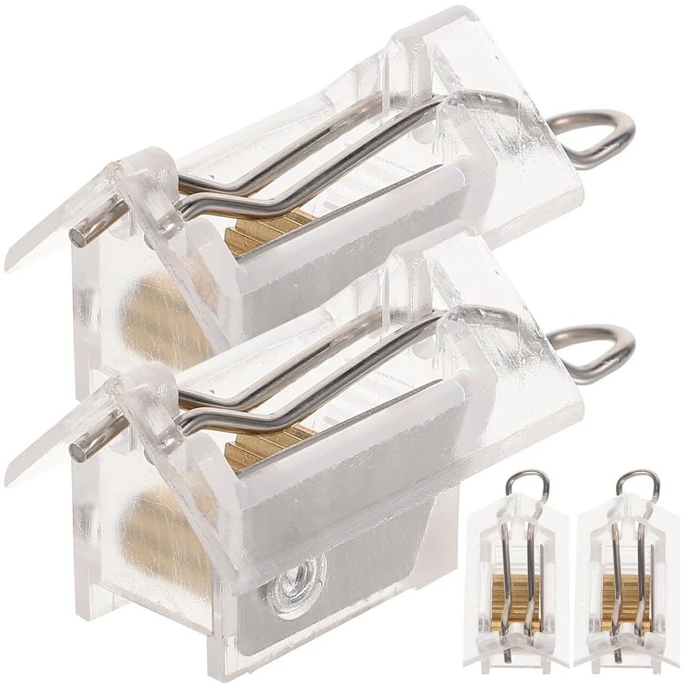 Blind Cord Stoppers Set of 4 for Safety Compliance on Window Blinds Including Venetian Roller and Vertical Types