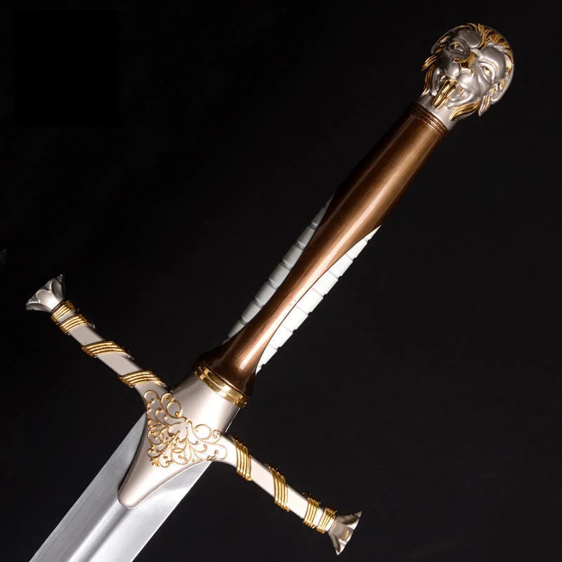 Popular Jaime Lannister Game Thrones Espada Oathkeeper arma adereços para coleção de cosplay presente 130 cm 1,6 kg