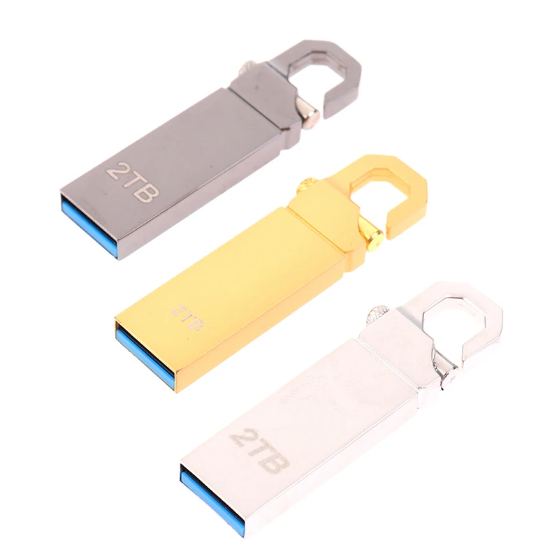 Alta Velocidade USB 3.0 Flash Drive, 2TB U Disco, Armazenamento Externo, Memory Stick