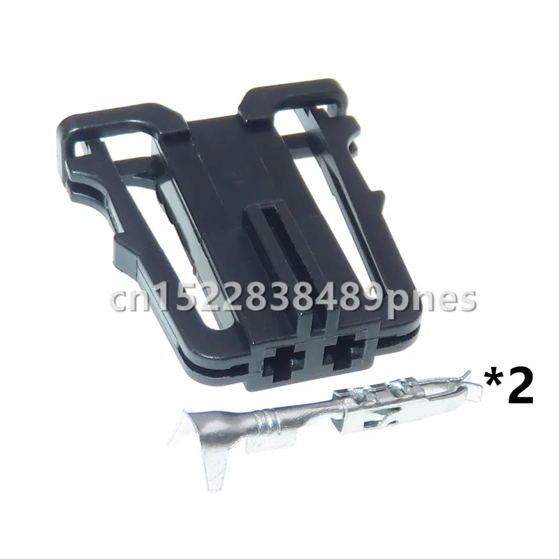 

2 Pole 1J0971972 Automotive Audio Speaker Connector Wiring Socket 1J0 971 972 For VW Trunk Audi