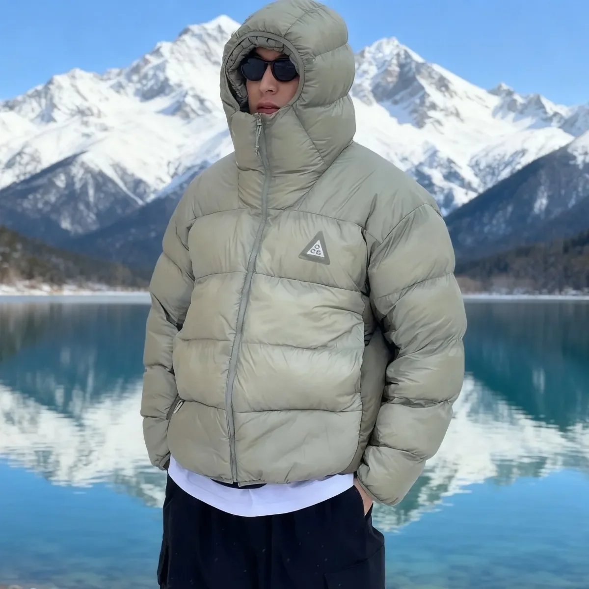 Nové dámské krátké bundy, teplé, s výšivkou, korejská verze, volný a nadýchaný bavlněný retro kabát, zimní oblečení, dámská bunda - náhled 2