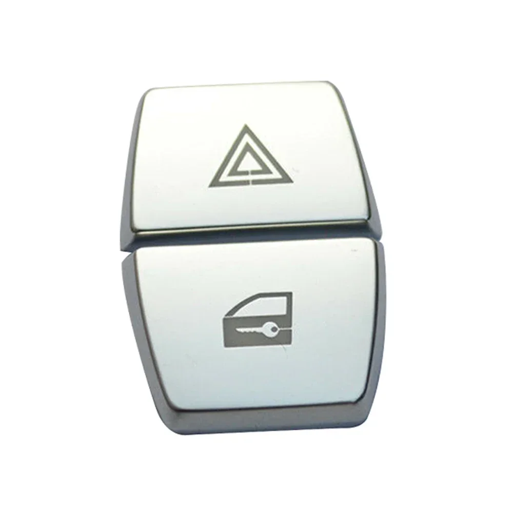 2 stücke auto lampe chrom abs schalt knöpfe dekorative abdeckung für bmw 5er f10 f07 2011-2015