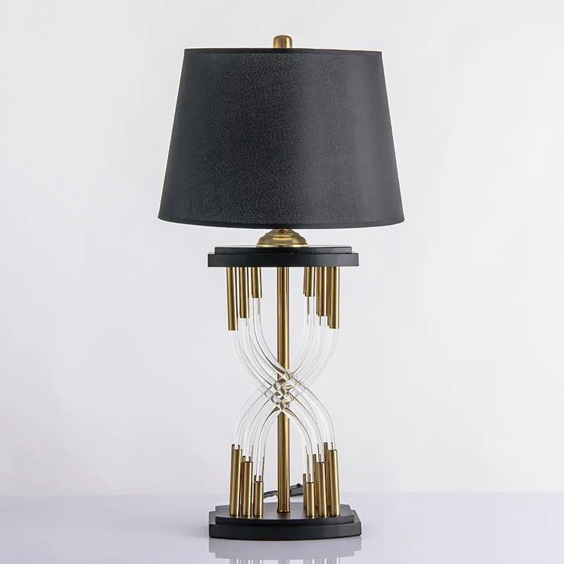Bedroom simple creative light luxury hotel study model room bedside lamp