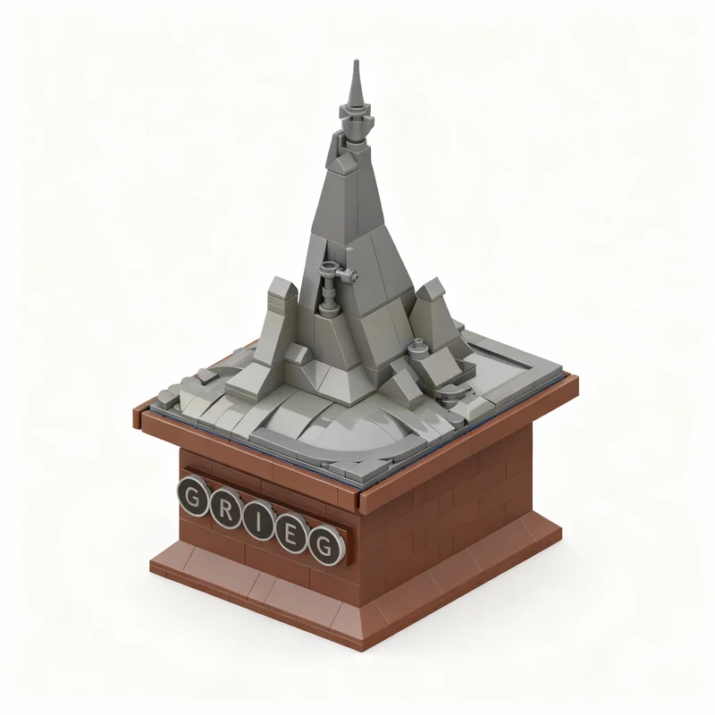 350pcs MOC Icons A Visual Tribute To Grieg's 