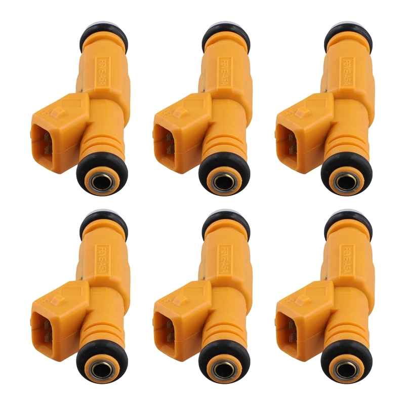 6PCS 0280155710 New Fuel Injector Nozzle For JEEP 87-98 CHEROKEE WRANGLER COMANCHE 4.0L