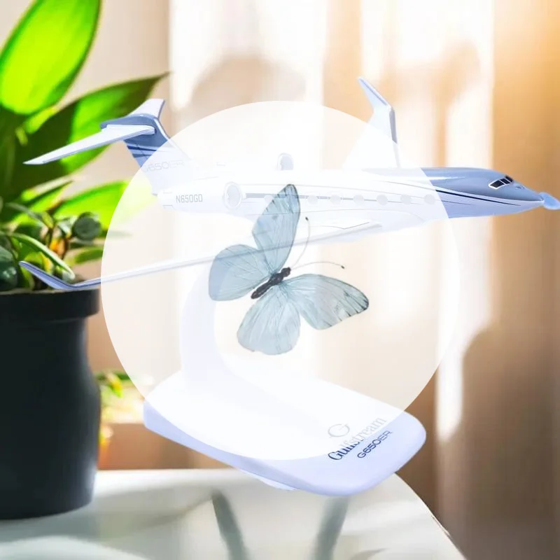 

Реплика самолета Gulfstream G650ER; масштаб 1/200, 1 шт., литая под давлением модель самолета G650