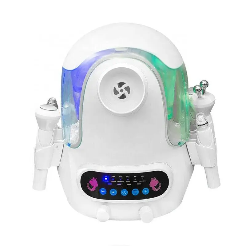 6 In 1 Face Steamer Remove Dead Makeup Clean Pores with Deep Hydroting Oxygen hydro beauty machine