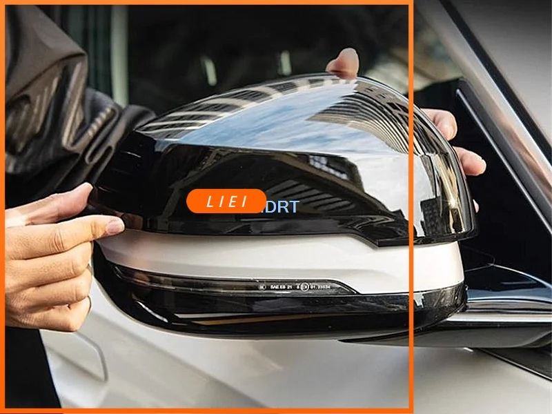 LIEI For BMW X1 U11 2023 + Car Styling Accessories Exterior Sticker Rear View Side Mirror Cap Reverse Mirror Reflective Mirror C