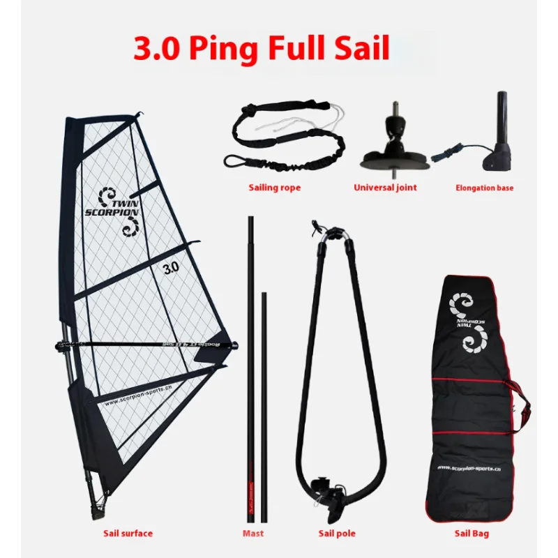 windsurfing sup board sailing windsurf surfing stand-up board surf sail  Board Sailing Paddle Board