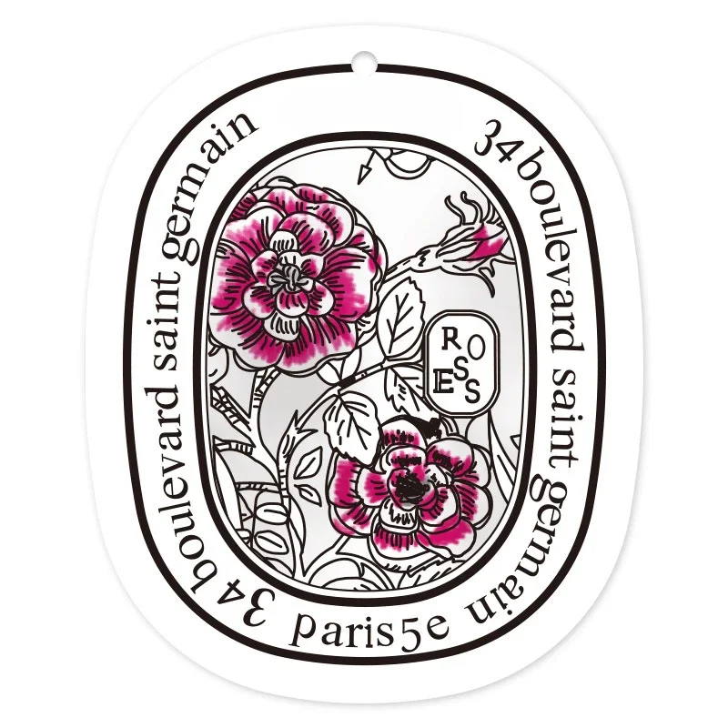 Car Fragrance Tablet Car Air Purifying Perfume Fragrance Hanging Decoration Deodorizing Fragrance Card Car Accessories Interior view 6