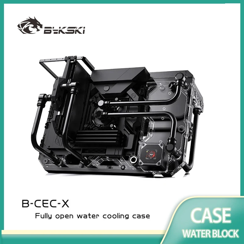 Bykski B-CEC-X Open Water Circuit Board Chassis All-aluminum Chassis Rack Use DIY Vertical and Horizontal