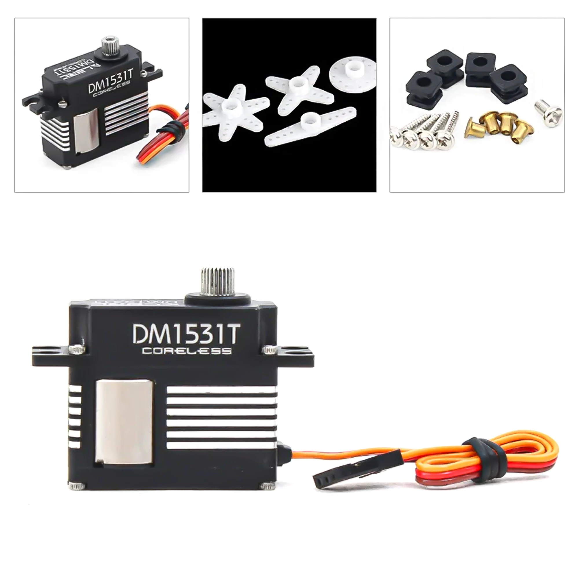 DM1531T Medium sized Digital Metal Locking Servo