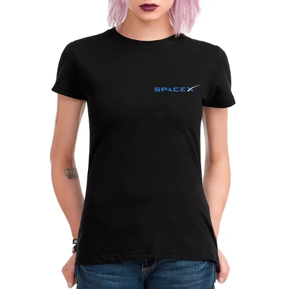 Maglietta con Logo SpaceX taglie uomo e donna SPA 77890