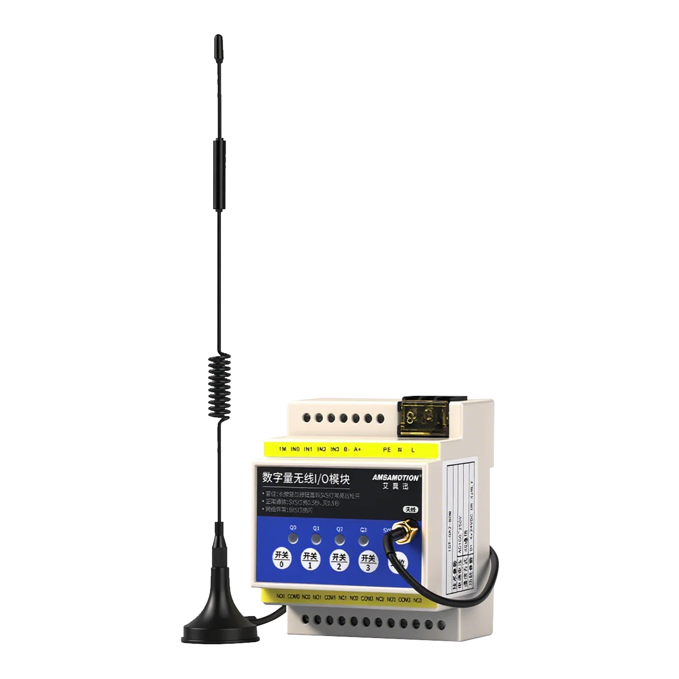 

Удаленный беспроводной модуль 4G IOT-GA2-8DM, IOT-GD0-8DM с 4-входом и 4-релейным выходом для мобильного управления