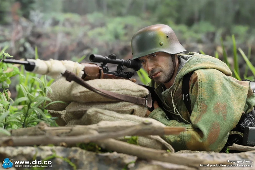 1/6 DID D80163 WWII Series Save Soldier Ryan the Sniper Full Set Moveable Action Figure For Fans Collect Gift