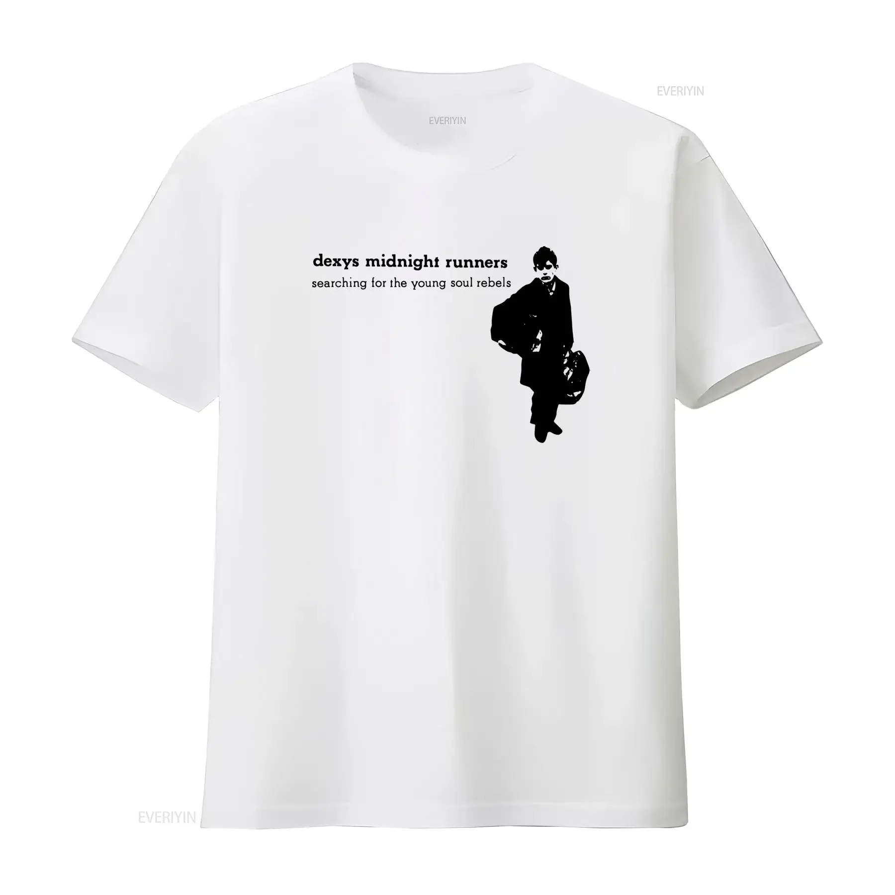 Dexys Midnight Runners Retro Style Design T Shirt Casual Crew Neck Slight Stretch Fabric Regular Fit Print Pattern vintage