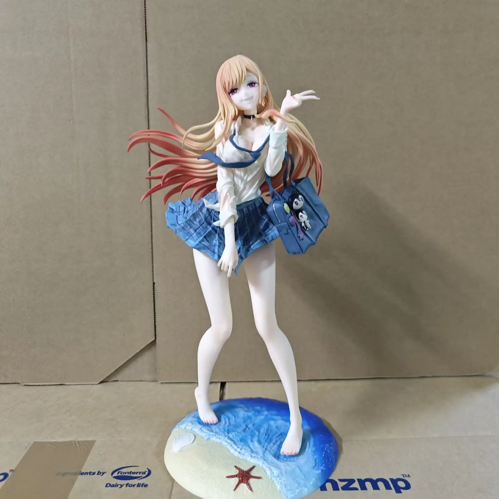 27cm Sono Bisque Doll wa Koi o Suru Kitagawa Marin JK suit Ver PVC Action Figure Toy Collection Model Doll gifts