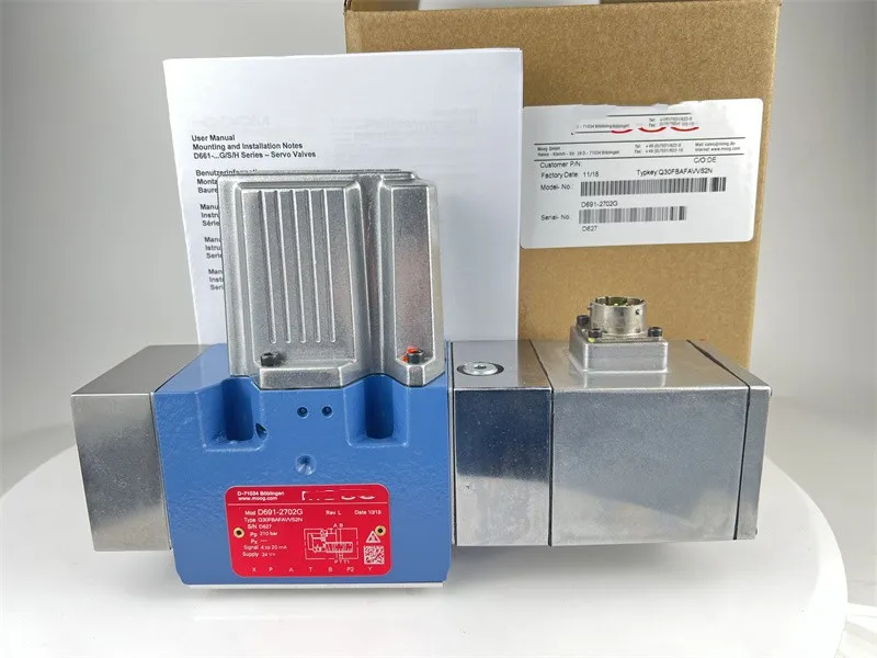 M-OO-G servo valve D661 Series model complete D661-G35KOAA6VSX2HA(D661-6592) hydraulic valves