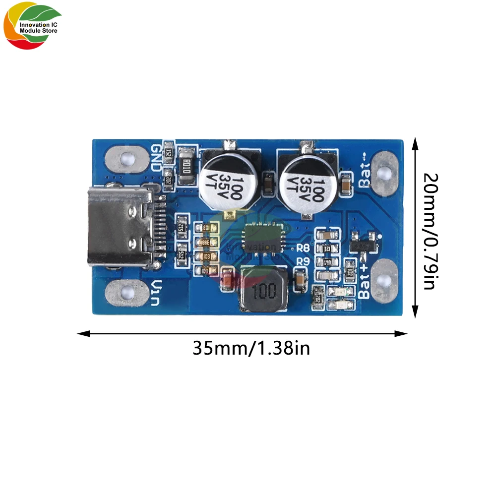 1S 2S 3S 4S Boost Voltage ricarica rapida modulo batteria al litio modulo di ricarica Drone ingresso di tipo C