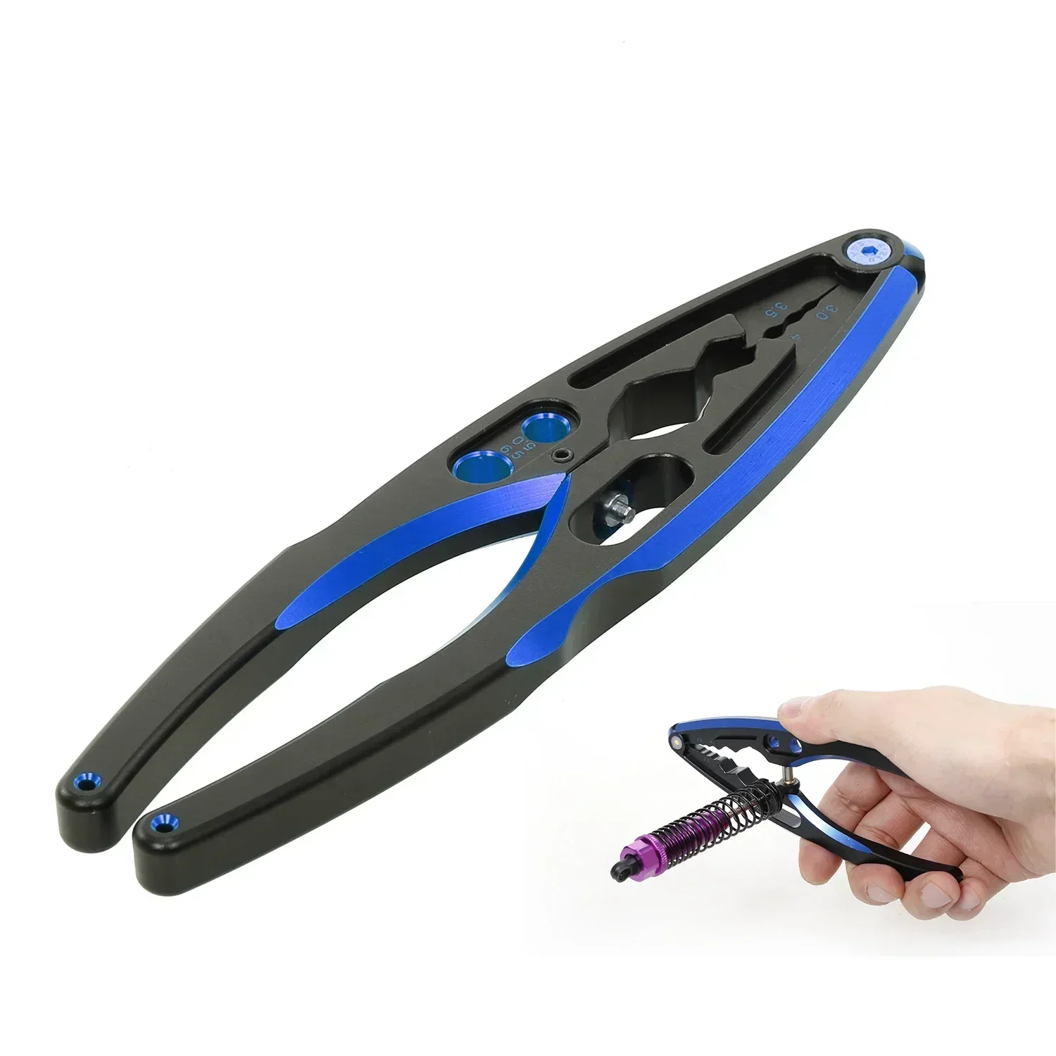 AM-190025 Multi Shock Clamp V2 3.0 3.5 4.0 Assembly Tool For RC Car Remote Control Cars