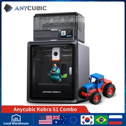Anycubic Kobra S1 Combo Multi-Color 3D Printer High Precision Core XY Stable Structure Max Speed 600mm/s 3D Printer