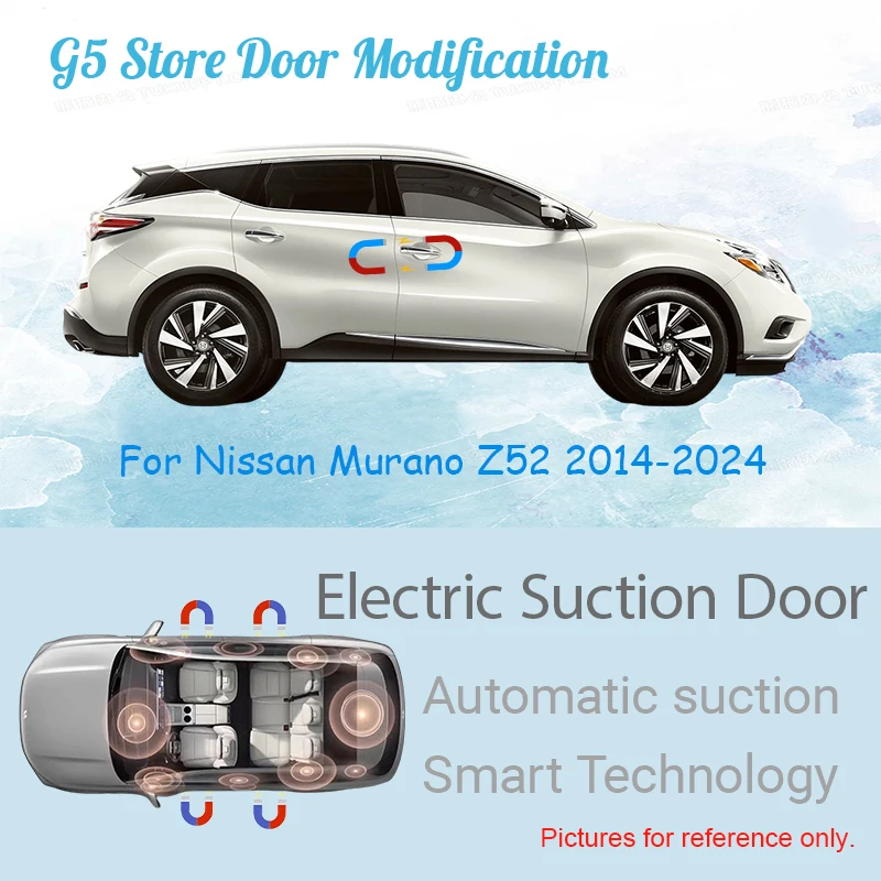 

For Nissan Murano Z52 2014-2024 Car Electric Suction Door Power-assisted Closing Door Soft-close Function