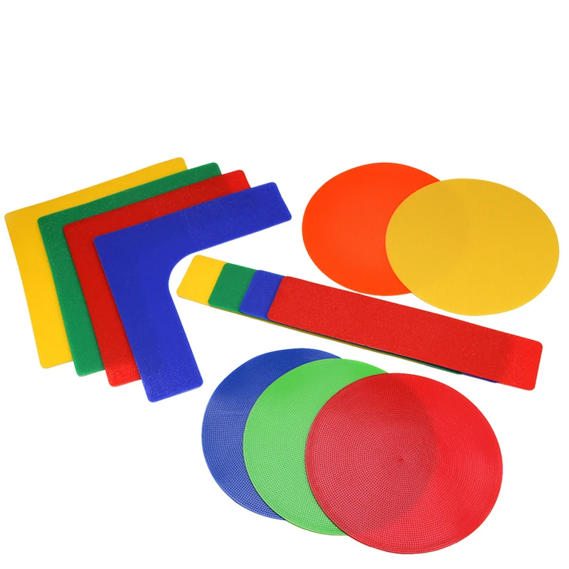 Professional Tennis Basketball Volleyball Badminton Soccer Training Equipment Straight Line Conner Sign Mark Kids Stride Trainer