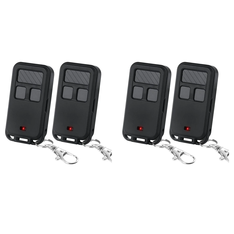 4PCS Garage Door Opener Remote Control For Liftmaster 890Max, Garage Door Remote Control 3-Button Mini Key Chain