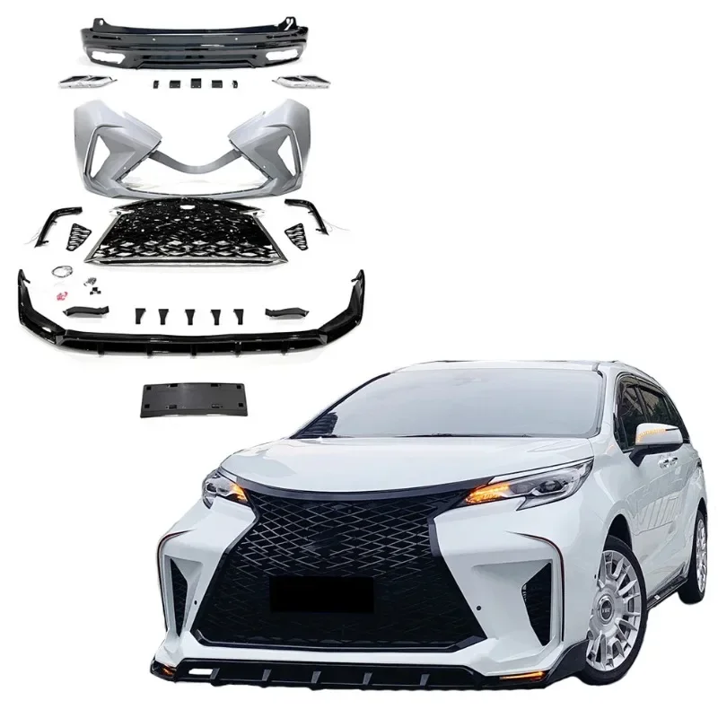 

Hot Sell Car Body Facelift for Toyota Thunder Style Body Kit 2020y with Front Bumper