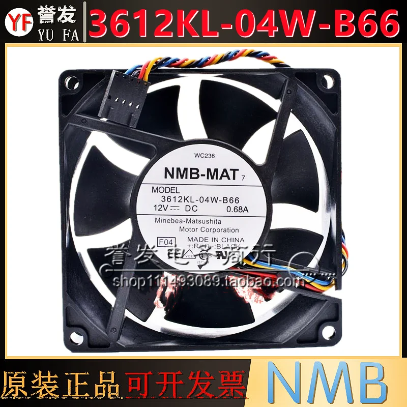 

НОВЫЙ ОРИГИНАЛЬНЫЙ 3612KL-04W-B66 12 В 0,68 А 9032 90x90x32 мм ОХЛАЖДАЮЩИЙ ВЕНТИЛЯТОР РАДИАТОР