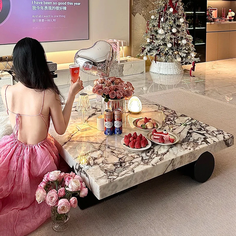 

Bedroom Modern Side Table Decoration Living Room Designer Kitchen Moving Coffee Table Writing Couchtisch Lounge Suite Furniture