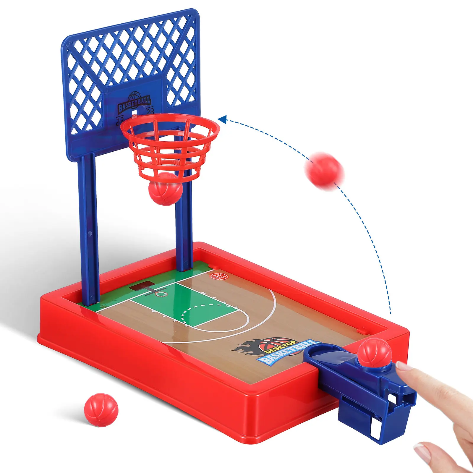 

Mini Basketball Desk Game Interactive Tabletop Shooting Sport Game for Adults Office Classroom Party Favors
