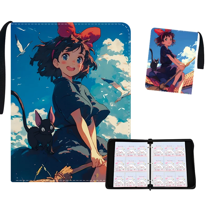 

400/900PCS Anime Cartoon Hayao Miyazaki Totoro Nine Palace Grid Large Capacity High Beauty Card Collection