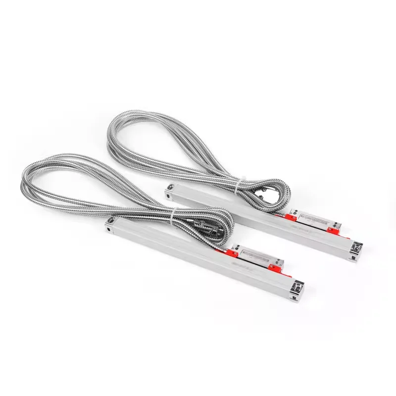 

1um RS422 KA500 Linear Glass Encoder KA-500 120 170 220 270 320 370 420 470 520mm Stroke Lathe Scale Sensor