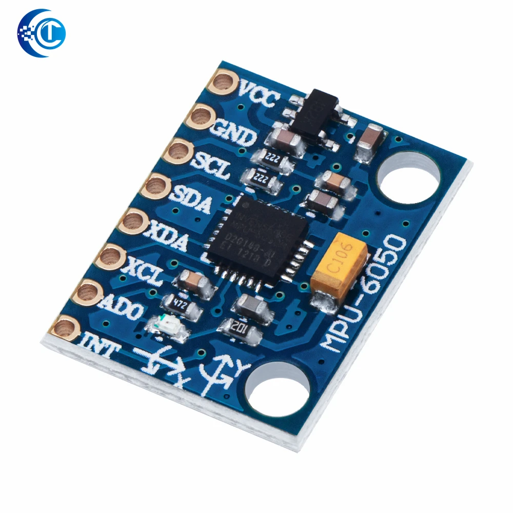 1 peça clt GY-521 gy521 mpu 6050 mpu6050 mpu 6050 módulo sensor giroscópio analógico de 3 eixos + acelerômetro para arduino kit diy