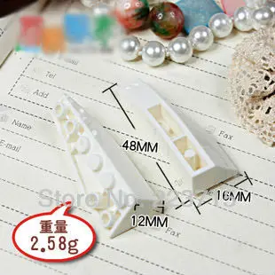 41765 10pcs *Left Shell 2X6W/Bow/Angle,Inv* DIY enlighten block bricks,Compatible With Assembles Particles