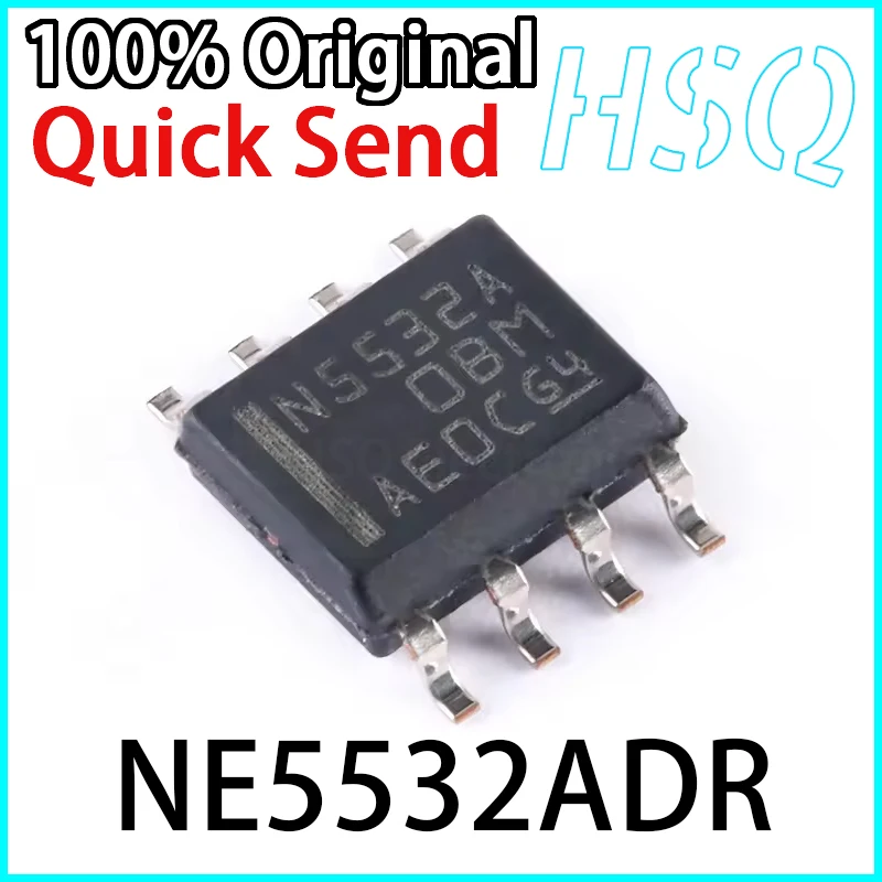 

10PCS NE5532ADR N5532A SOIC-8 New stock of original dual channel operational amplifier chips