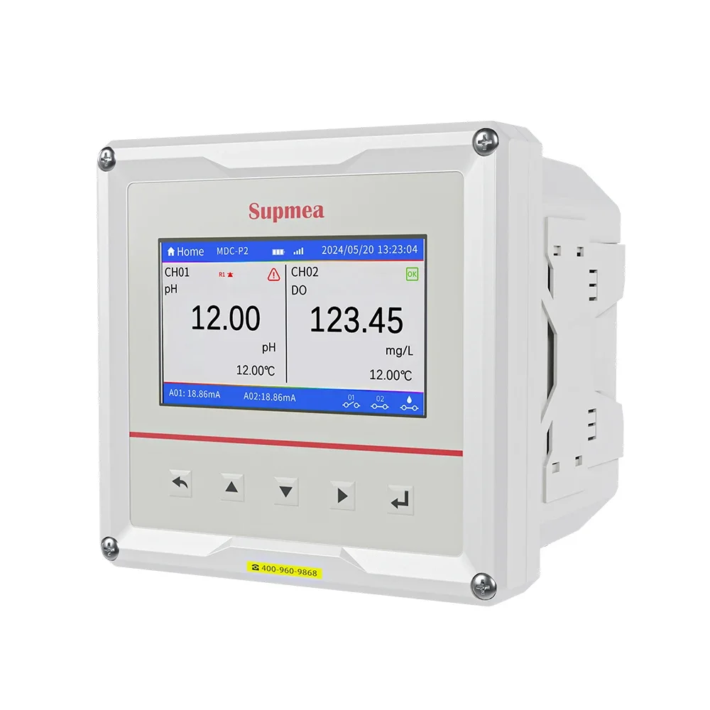 Industrial single/dual channel universal water quality ph control system orp ph controller pool discount for tap water