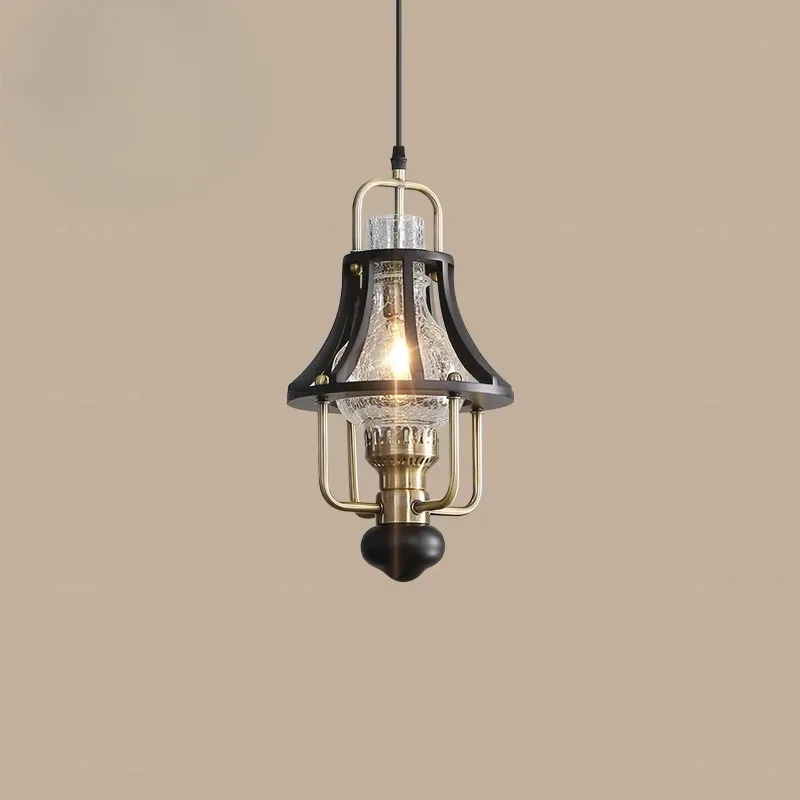 

Restaurant pendant light, American retro kerosene lamp, antique bedroom headboard, study pendant light